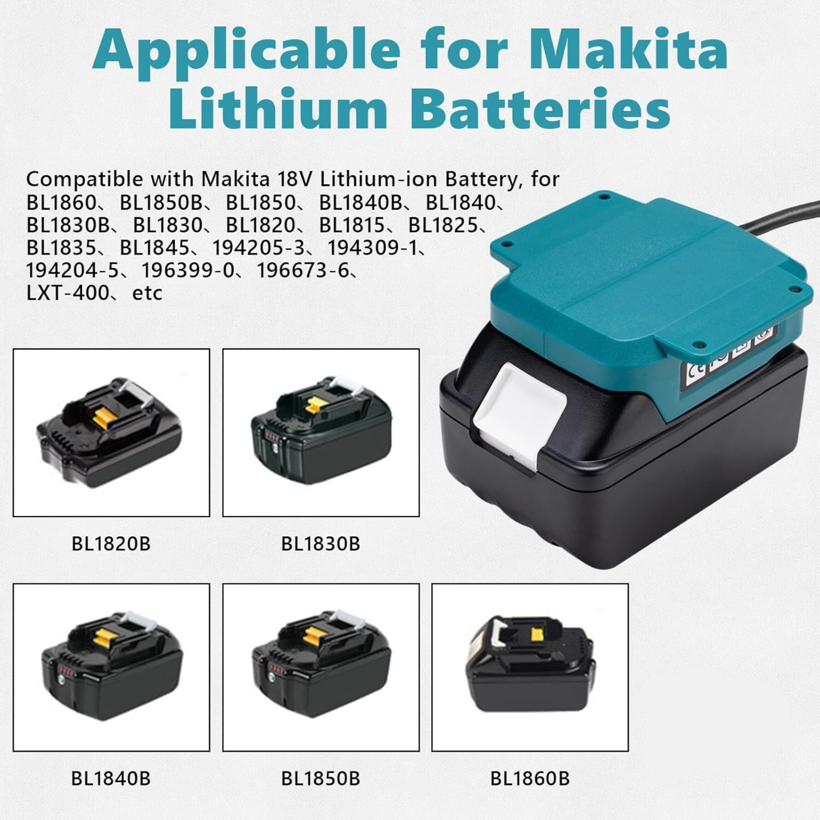 Starlink Mini Makita 18V Battery Adapter (DC Power Cable)
