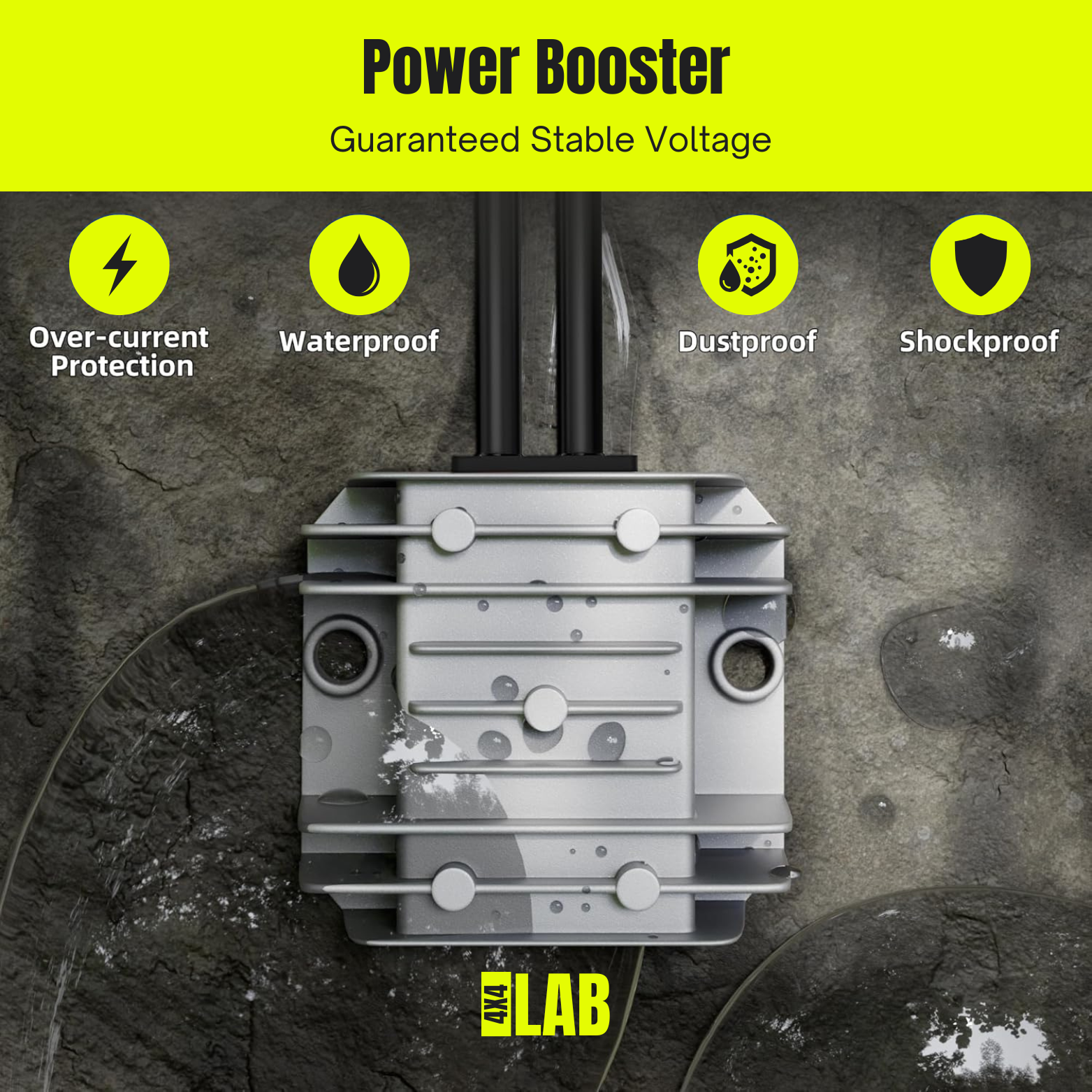 Starlink Mini 12V–30V Hardwire Power Booster