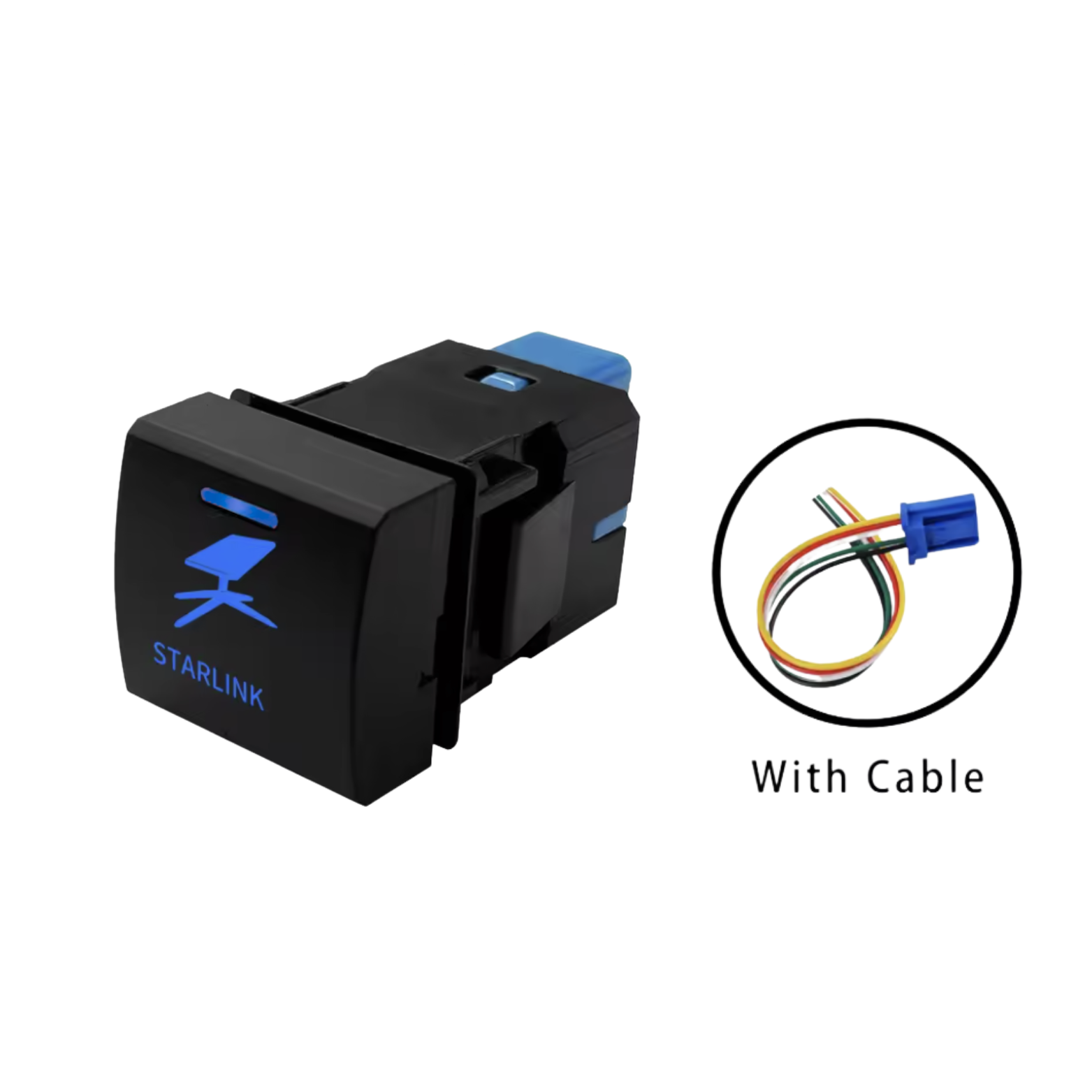 Starlink Push Switch for Toyota Prado 150s, Hiace, RAV4, LandCruiser 70s 300s, Camry, Corolla
