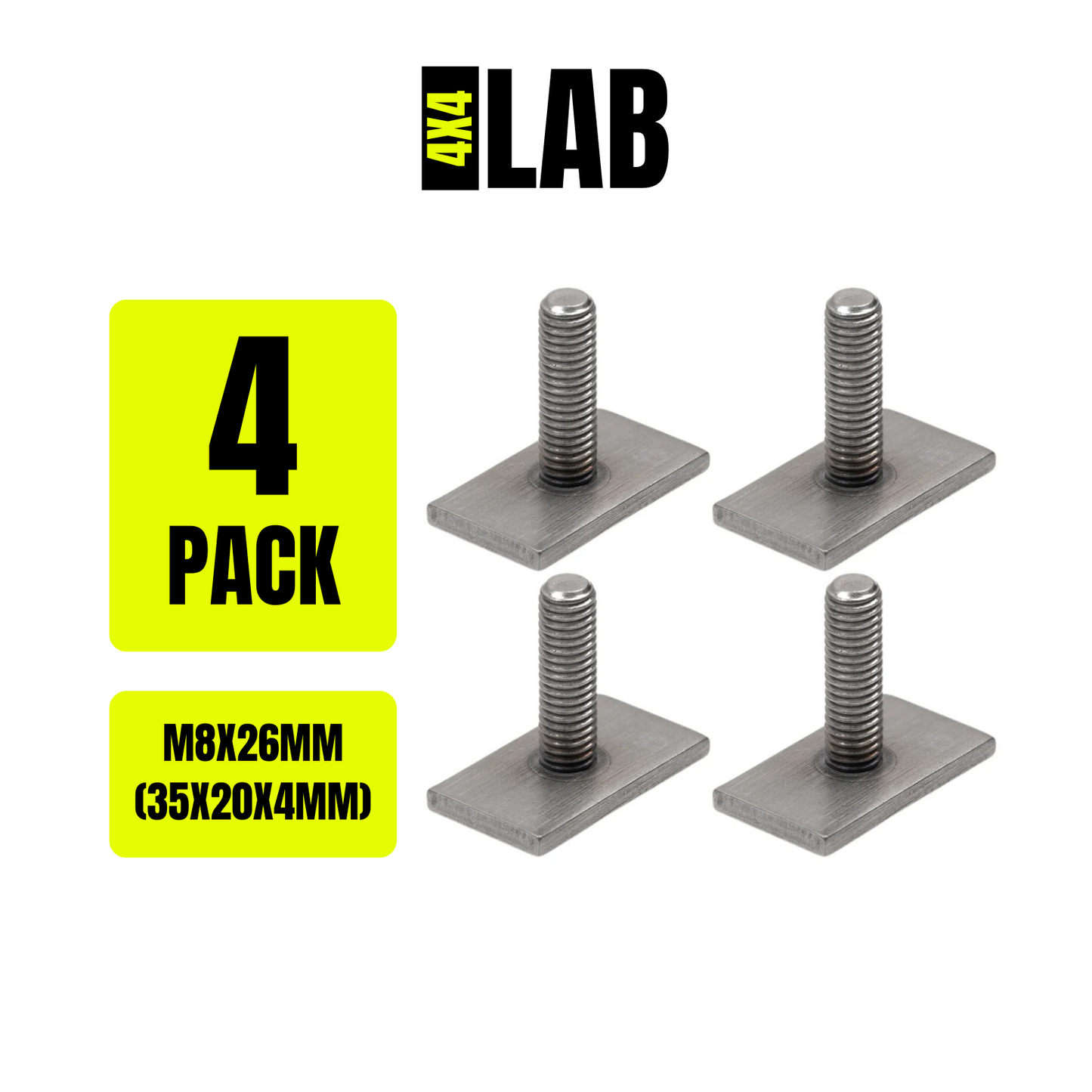 M8 Channel T Bolts for Rhino Rack, Thule, Yakima, Rola, Pro Rack | Heavy-Duty