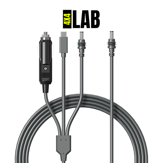 Starlink Mini 3-in-1 Car Charger + DC + USB-C Power Cable