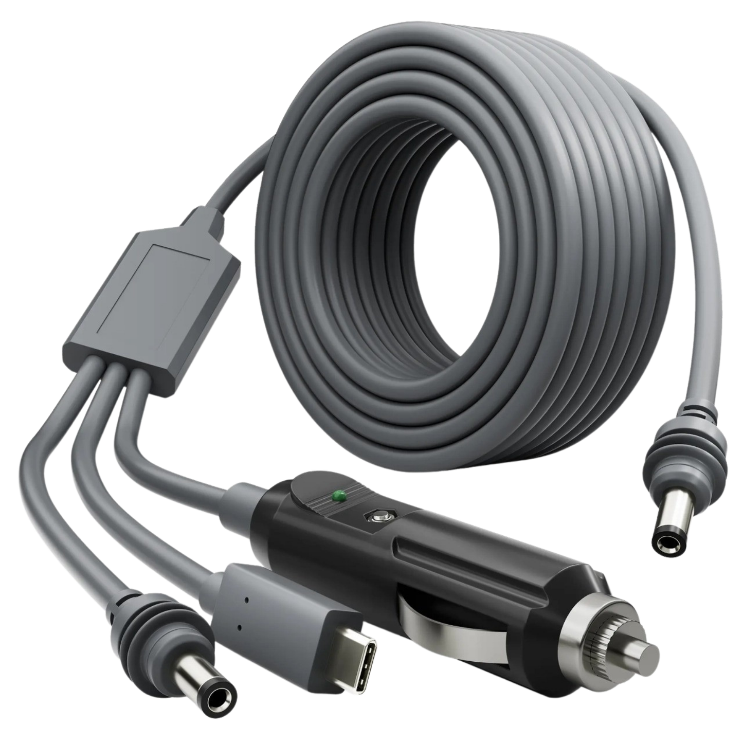 Starlink Mini 3-in-1 Car Charger + DC + USB-C Power Cable