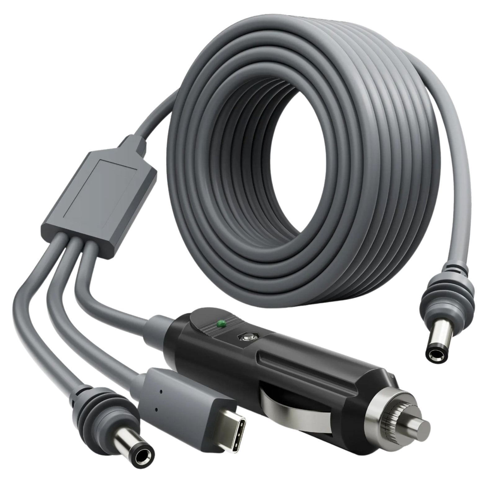 Starlink Mini 3-in-1 Car Charger + DC + USB-C Power Cable