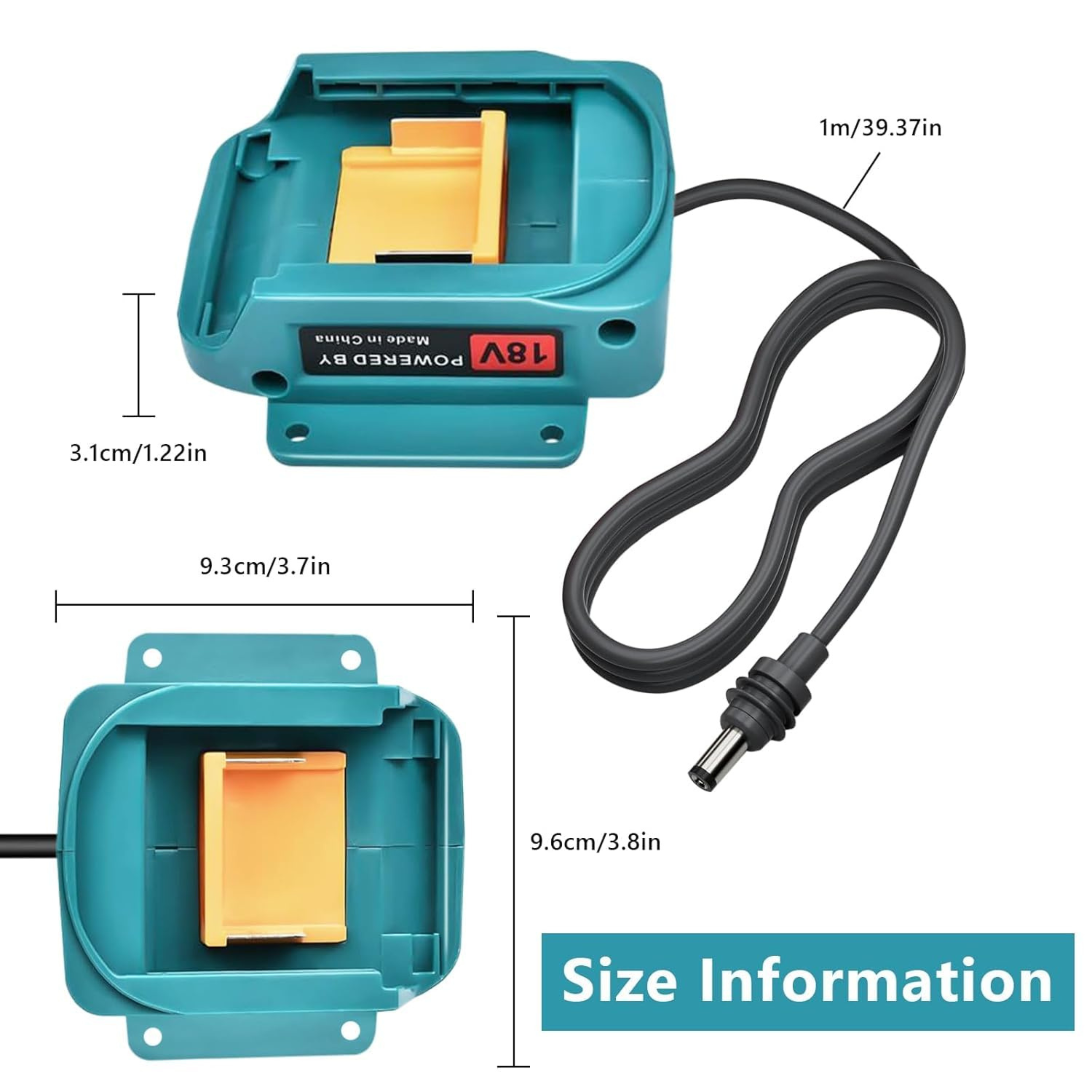 Starlink Mini Makita 18V Battery Adapter (DC Power Cable)