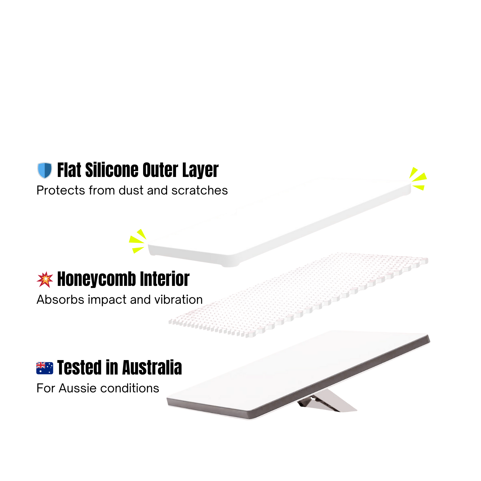 Starlink Mini Dish Shield Protective Cover | Weatherproof Silicone Protection | Honeycomb Impact Design
