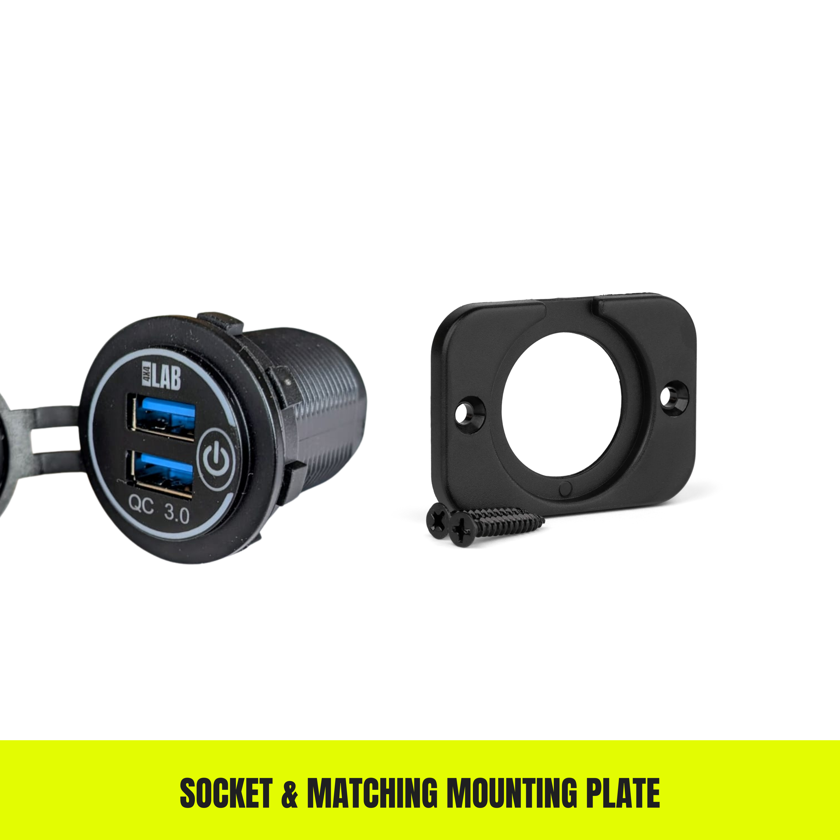 Dual USB QC3.0 Fast Charger Socket