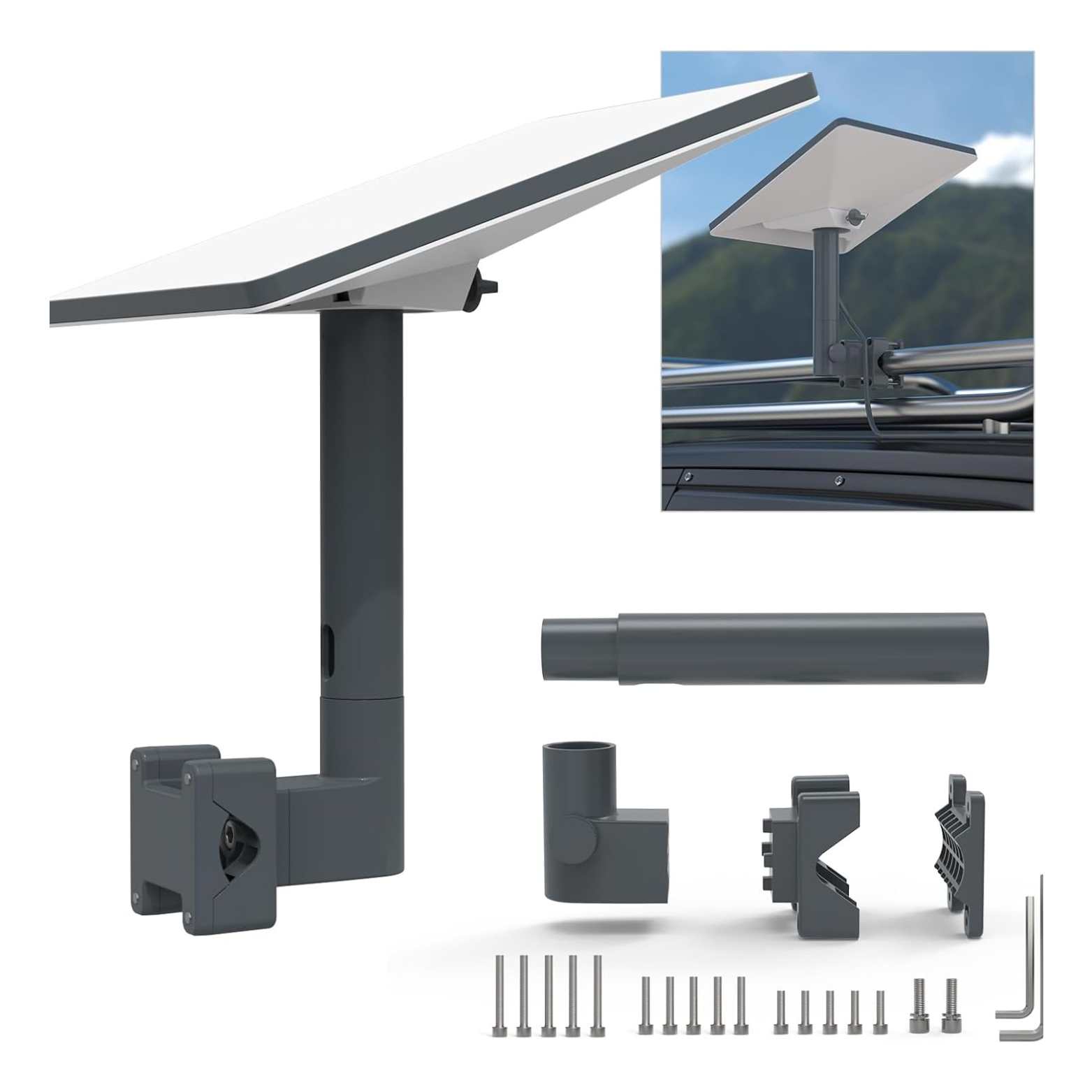 Starlink Mini Pole Clamp Mount