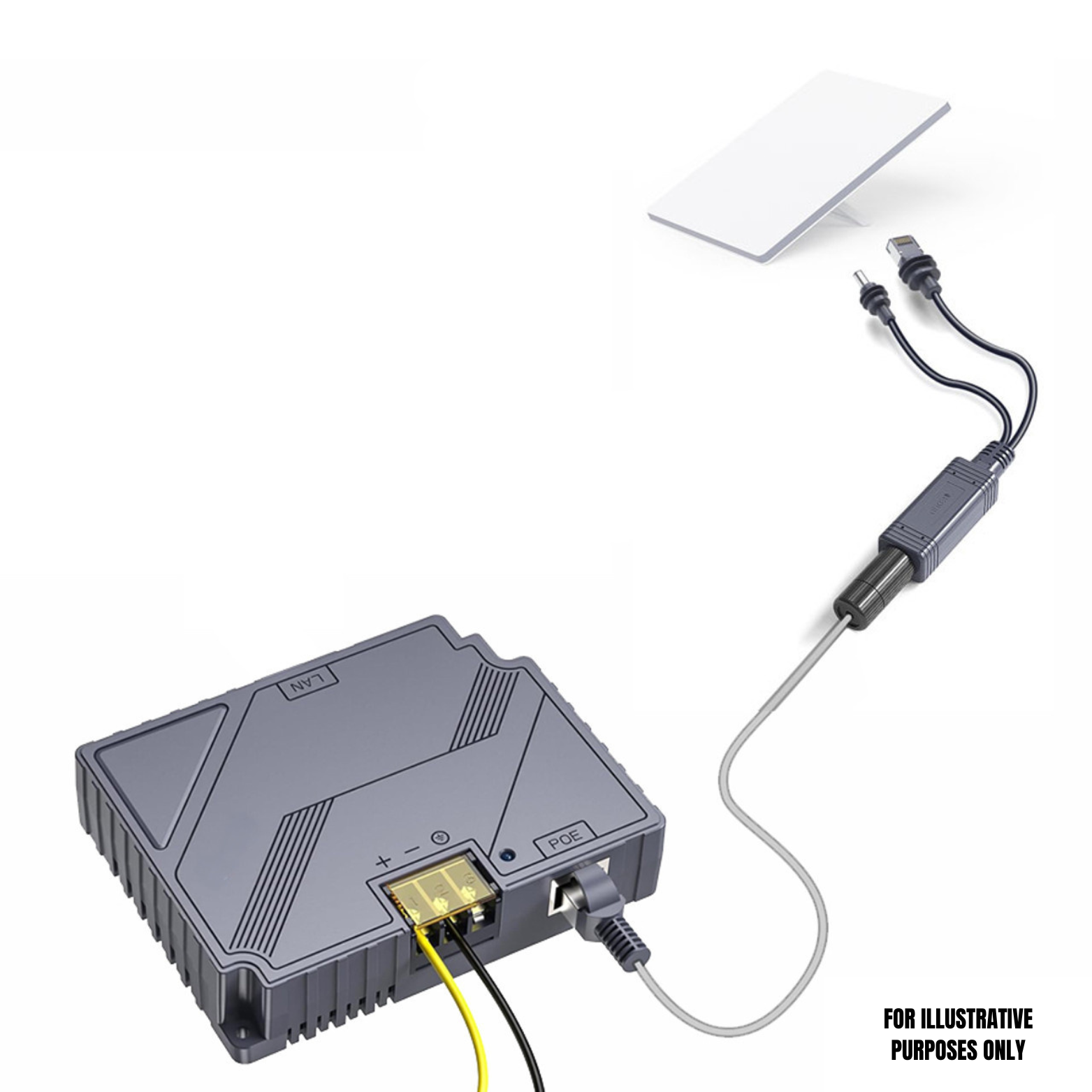 Starlink Mini Ethernet POE Splitter Cable