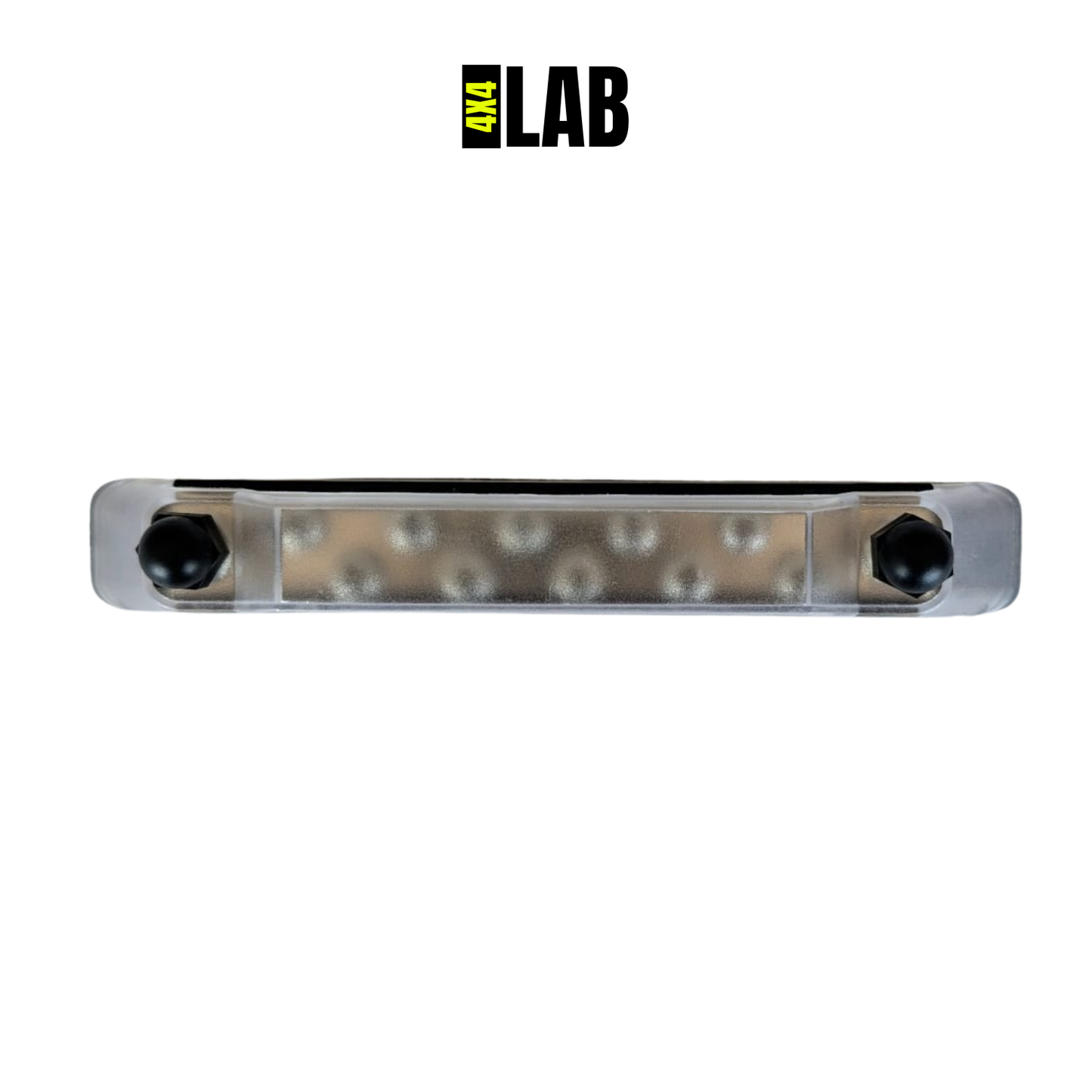 10-Way Negative Bus Bar (Black) – 150A Continuous | Safety Cover & Screws Included