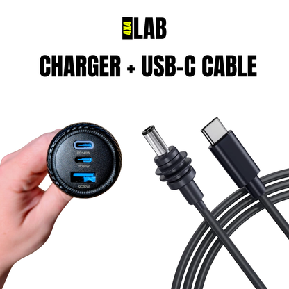 165W USB-C Car Charger – Starlink Mini Ready