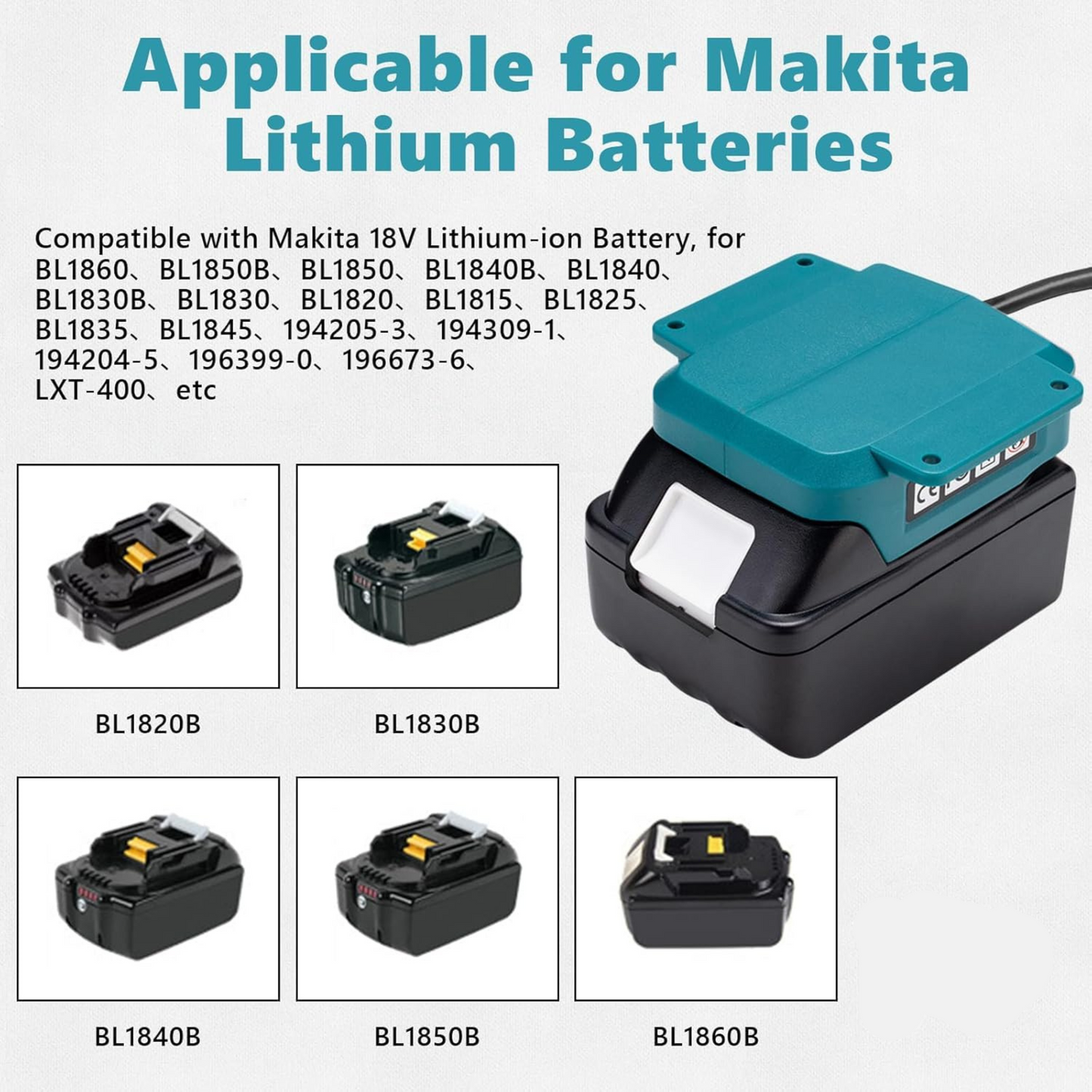 Starlink Mini Makita 18V Battery Adapter (DC Power Cable)