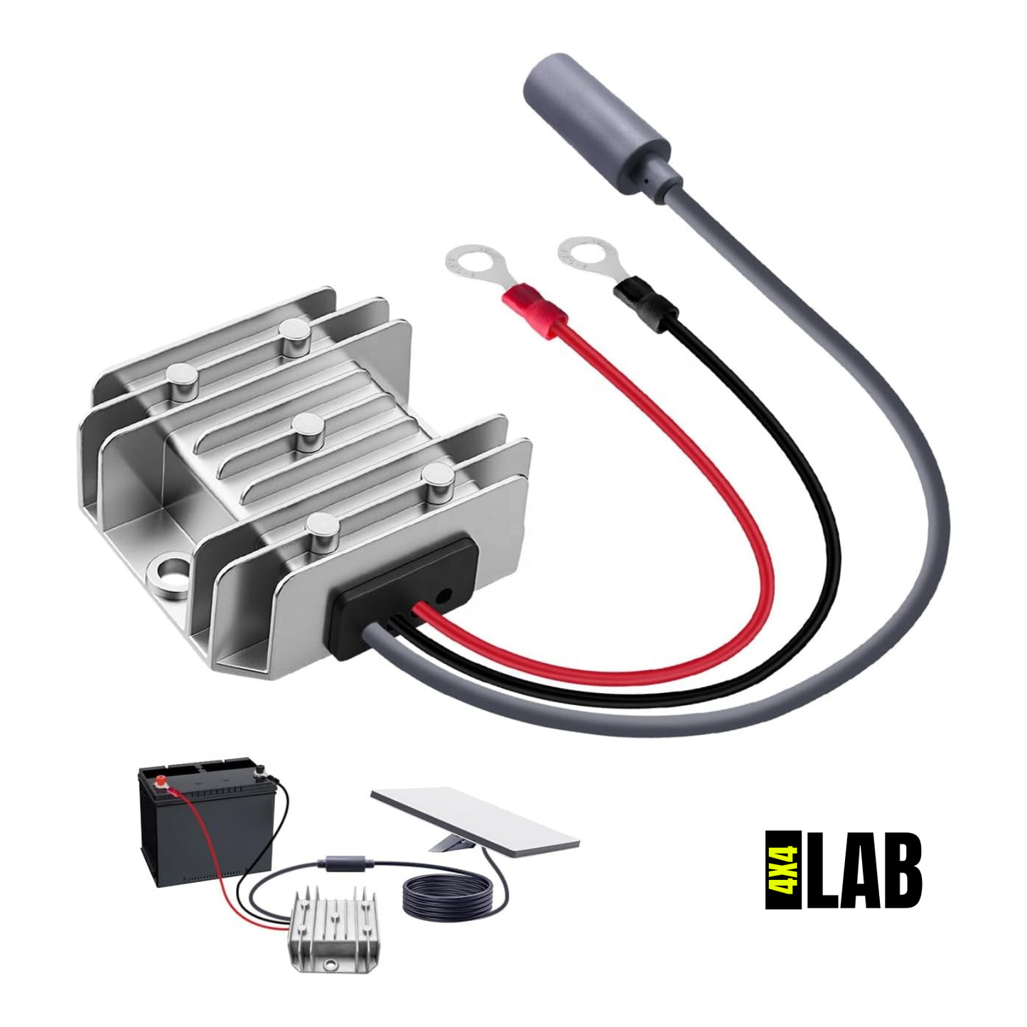 Starlink Mini 12V/24V to 30V/48V DC Power Booster (IP68)