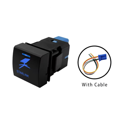 Starlink Push Switch for Toyota Prado 150s, Hiace, RAV4, LandCruiser 70s 300s, Camry, Corolla