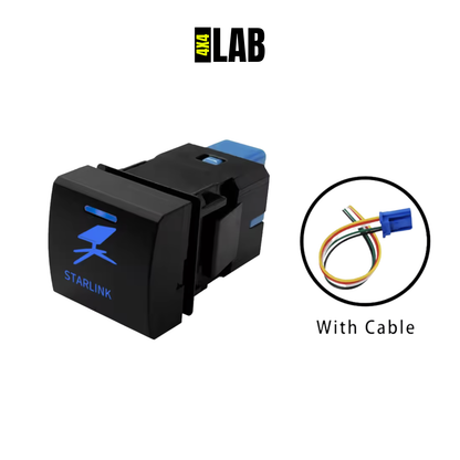 Starlink Push Switch for Toyota Prado 150s, Hiace, RAV4, LandCruiser 70s 300s, Camry, Corolla