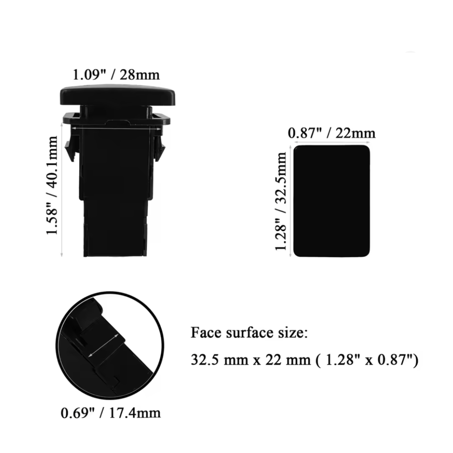 Toyota, Suzuki Jimny & Subaru OEM-Style STARLINK Push Switch
