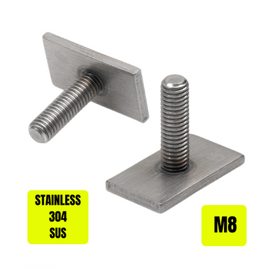 M8 Channel T Bolts for Rhino Rack, Thule, Yakima, Rola, Pro Rack | Heavy-Duty