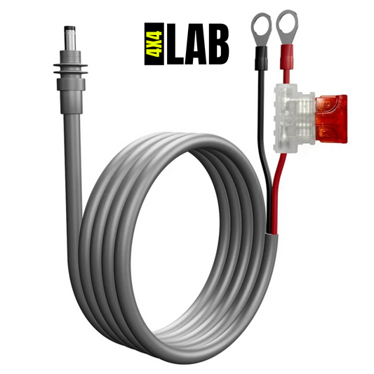Starlink Mini Battery Power Cable | Inline Fuse + Ring Terminals | 14AWG