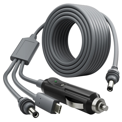 Starlink Mini 3-in-1 Car Charger + DC + USB-C Power Cable
