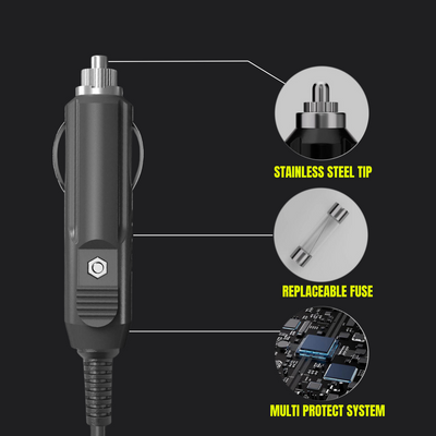 Starlink Mini 3-in-1 Car Charger + DC + USB-C Power Cable