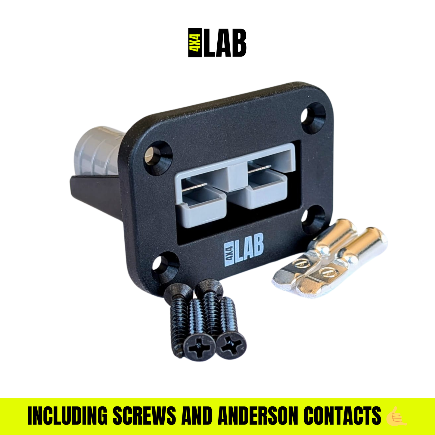 Single Anderson Plug Flush Mount Panel