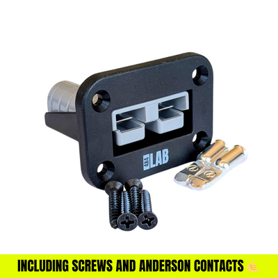 Single Anderson Plug Flush Mount Panel