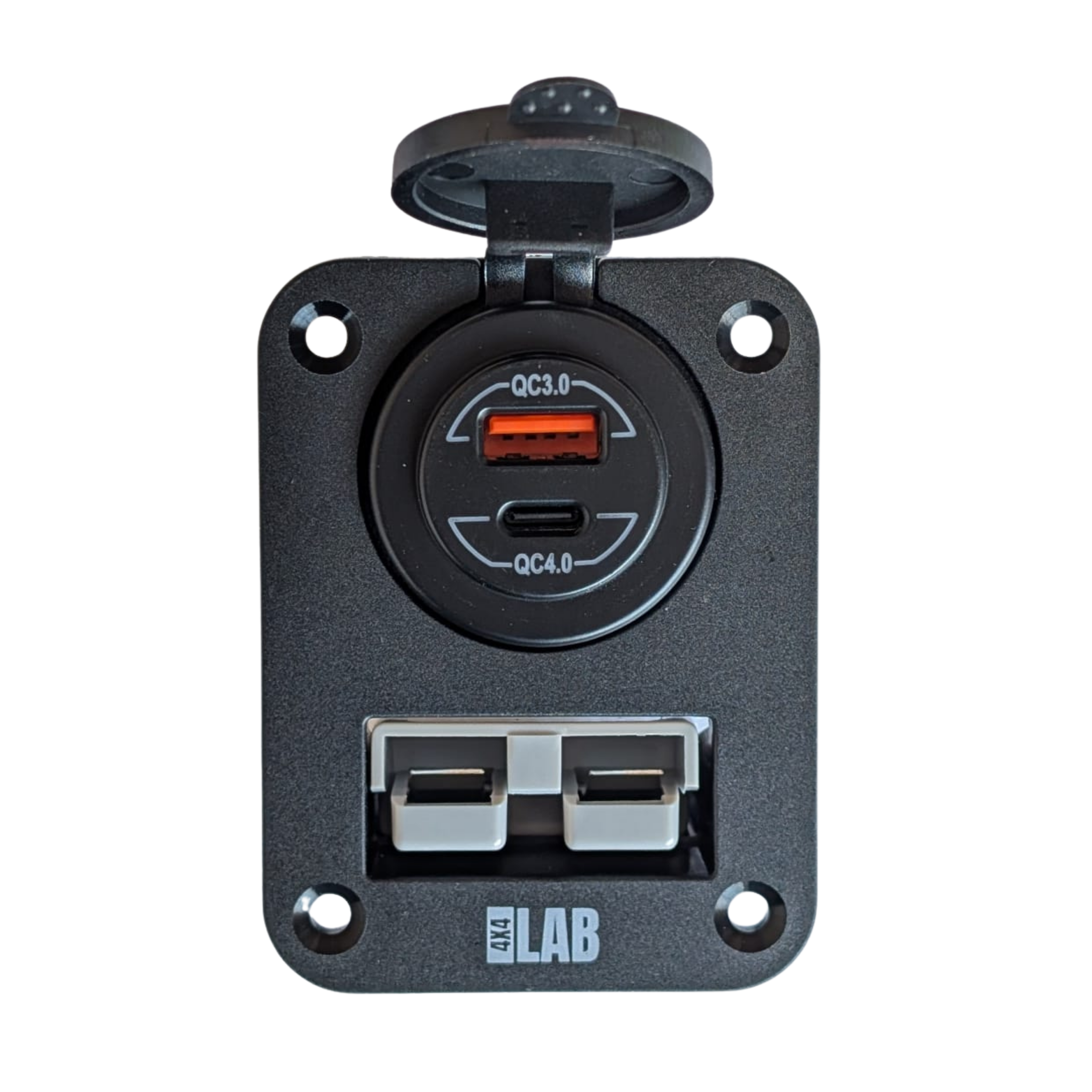 Anderson + USB-C QC4.0 Fast Charge Flush Mount Panel
