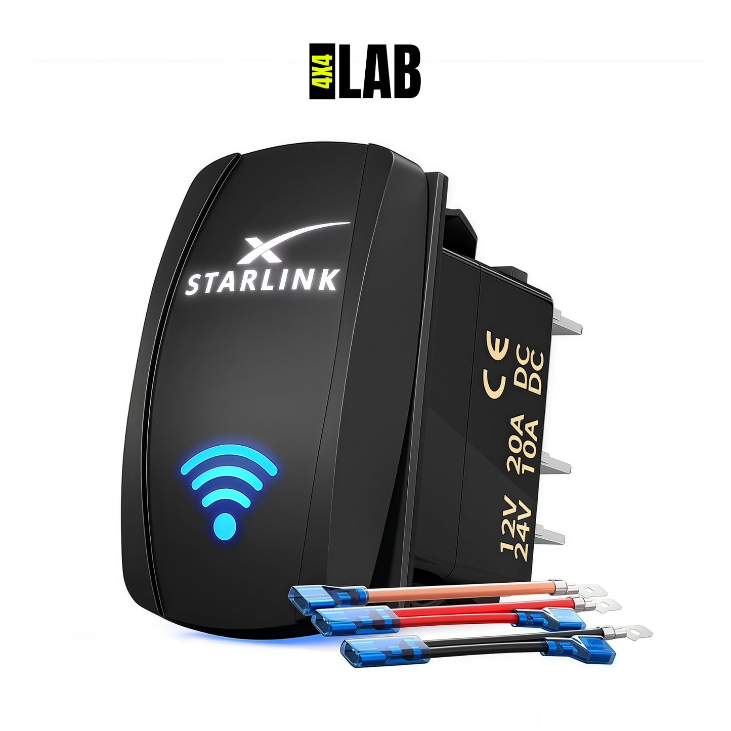 Starlink Illuminated Rocker Switch for Cars, 4WD & Caravans