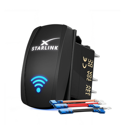 Starlink Illuminated Rocker Switch for Cars, 4WD & Caravans