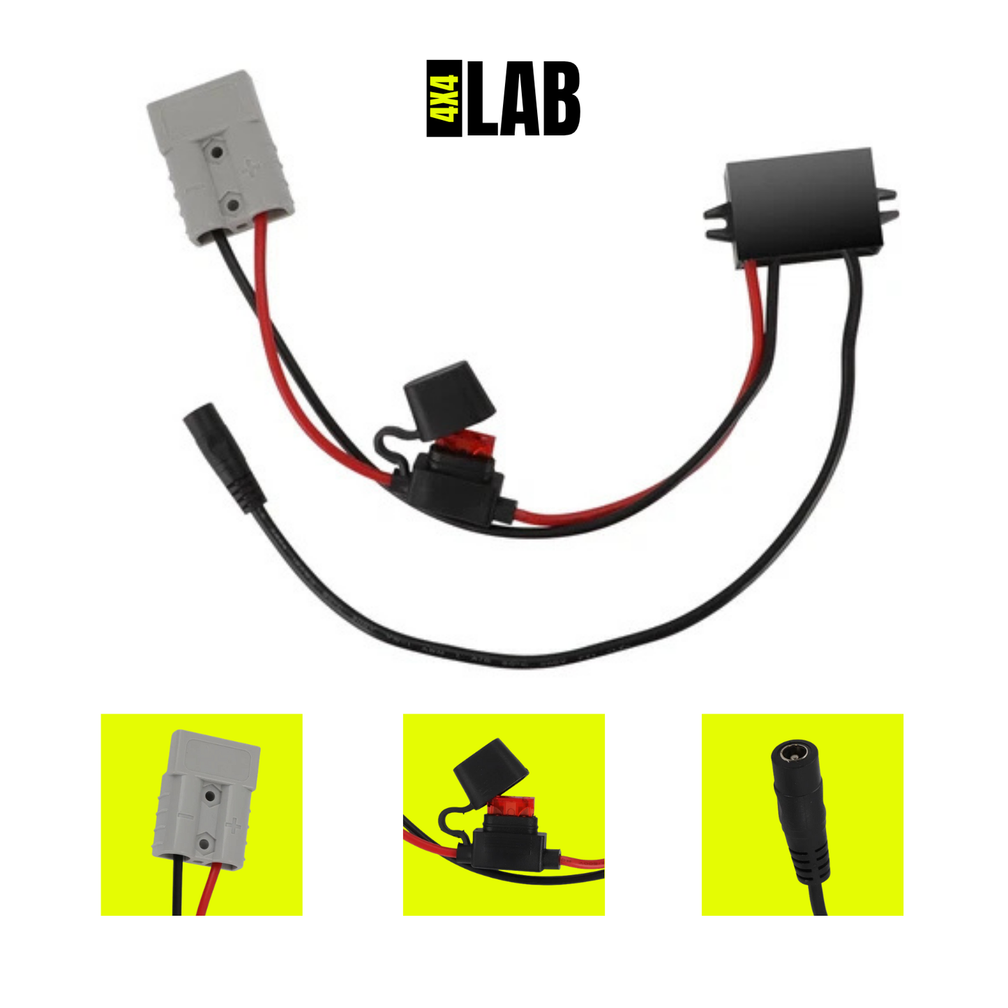 Starlink Mini Anderson Booster Cable With Inline Fuse