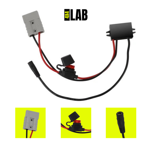 Starlink Mini Anderson Booster Cable With Inline Fuse