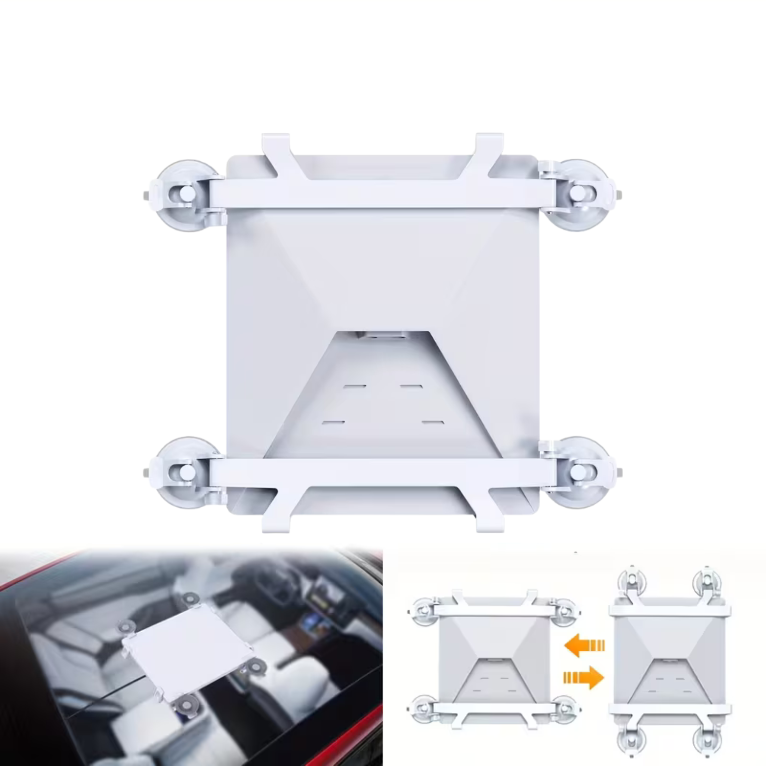 Universal Suction Mount for Starlink Mini – Windscreen, Dash, Sunroof