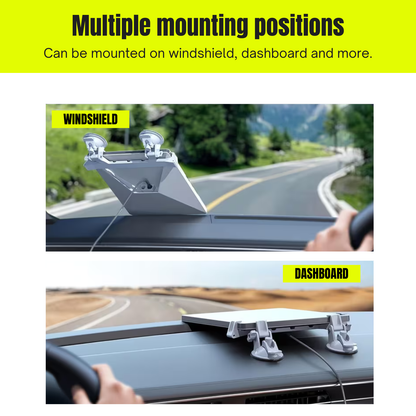 Universal Suction Mount for Starlink Mini – Windscreen, Dash, Sunroof