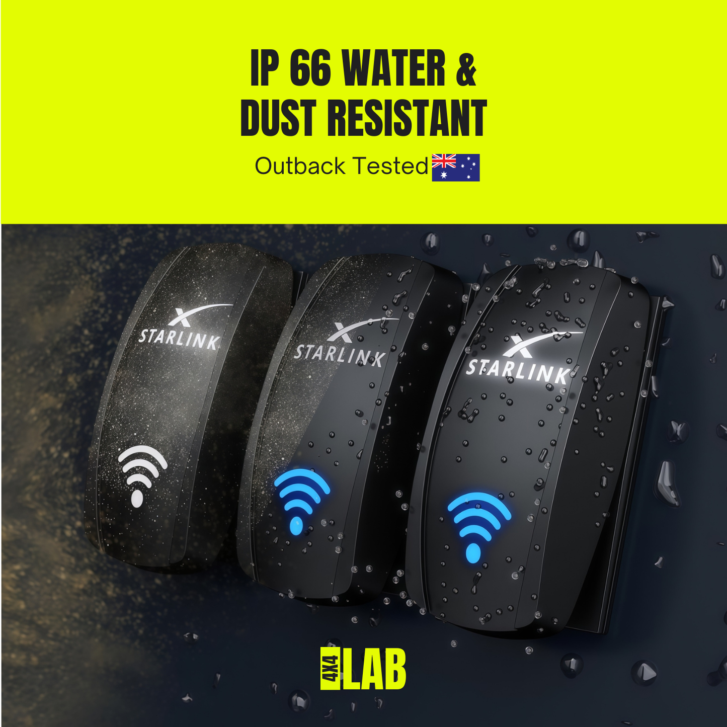 Starlink Illuminated Rocker Switch for Cars, 4WD & Caravans