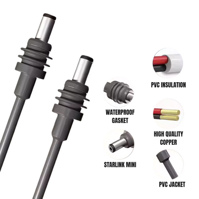 Starlink Mini DC to DC Replacement Power Cable
