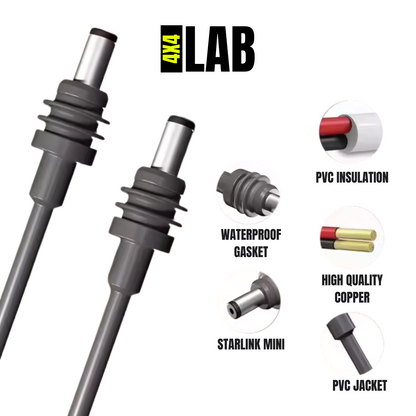 Starlink Mini DC to DC Replacement Power Cable