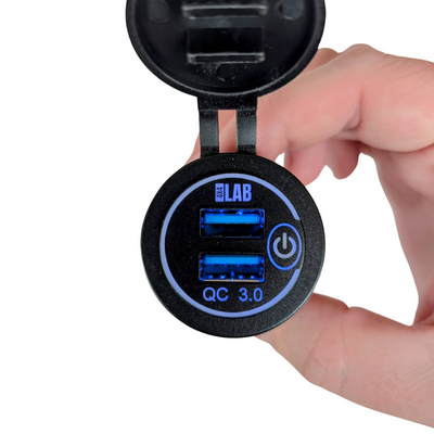Dual USB QC3.0 Fast Charger Socket