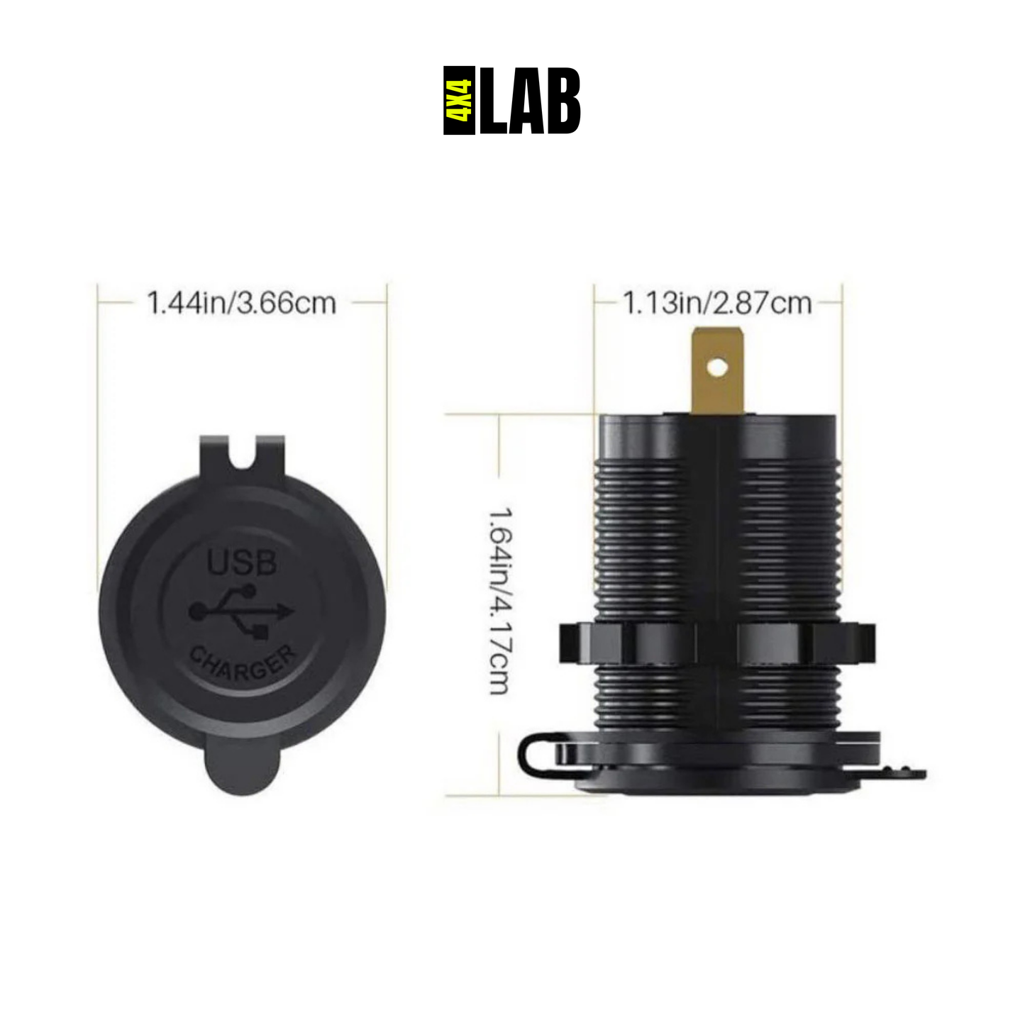 Dual USB QC3.0 Fast Charger Socket