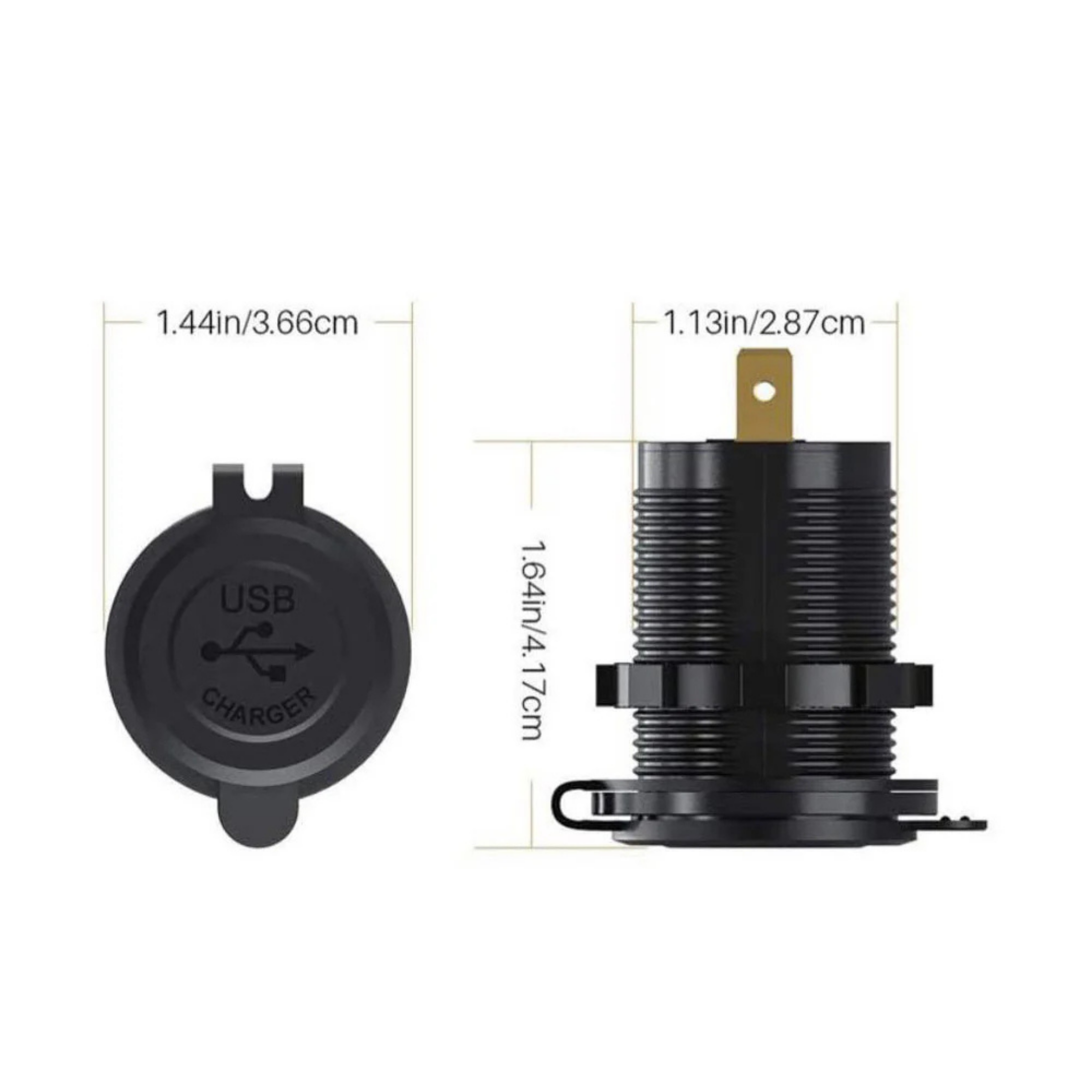 Dual USB QC3.0 Fast Charger Socket