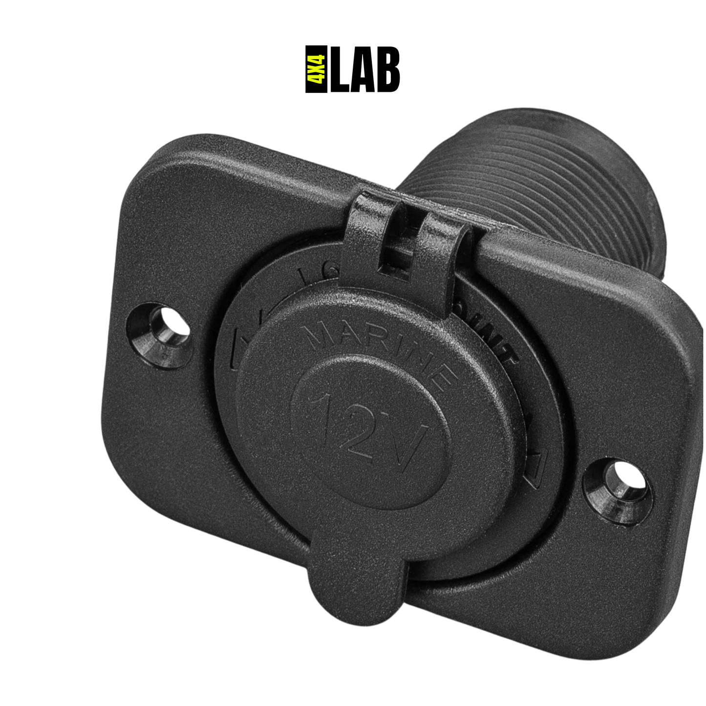 12V Flush Mount Cigarette Lighter Socket