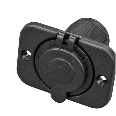 12V Flush Mount Cigarette Lighter Socket