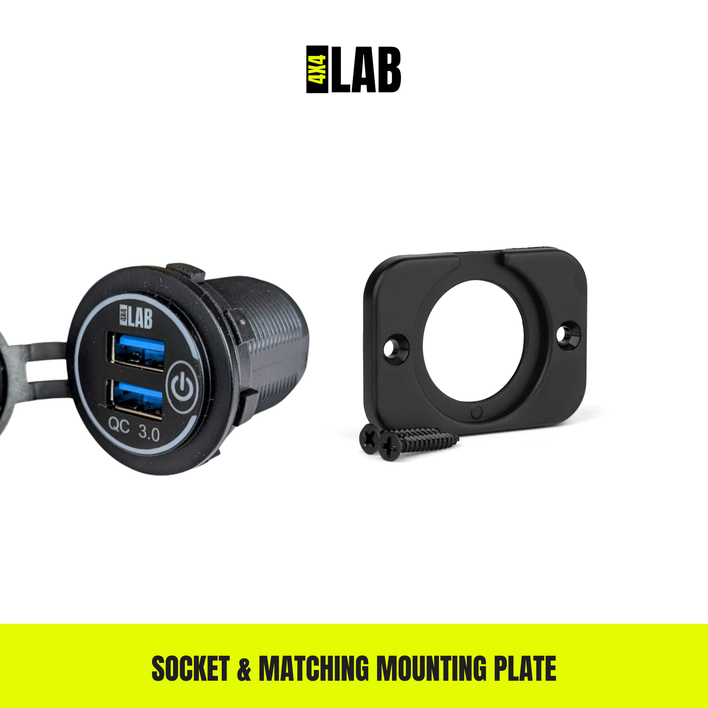 Dual USB QC3.0 Fast Charger Socket