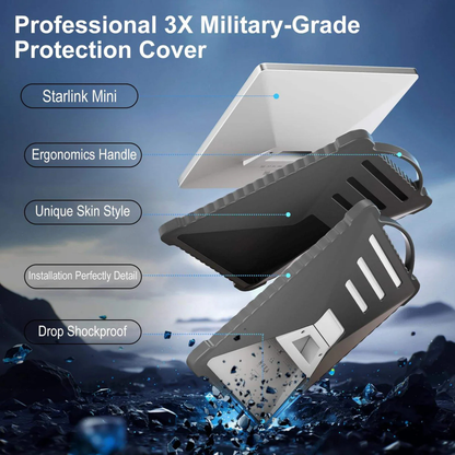 Starlink Mini Soft Liquid Silicone Protective Case