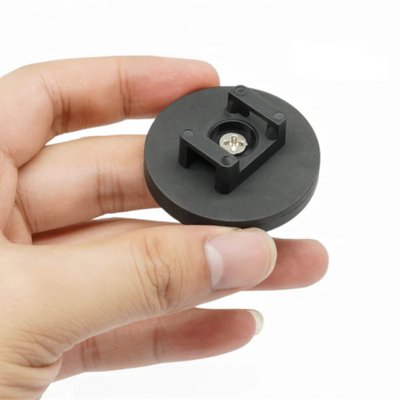 Magnetic Rubber-Coated Cable Tie Mounts 4-Pack