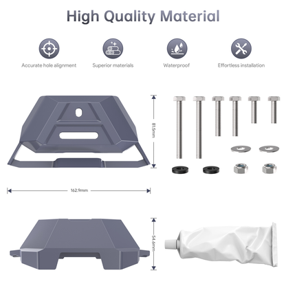 Starlink Mini Low-Profile Aluminium Drill Mount