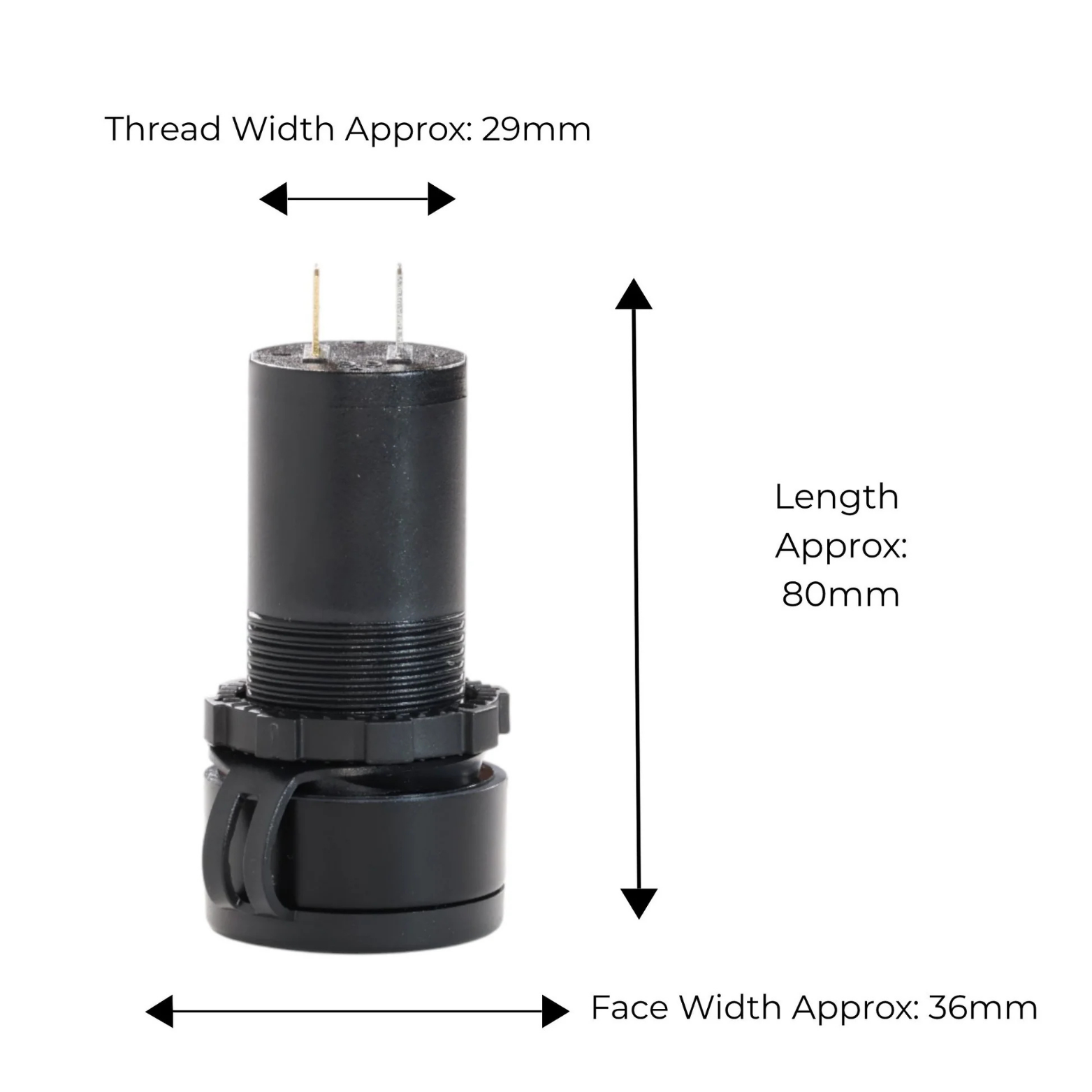 100W Dual USB-C USB-A Charger 12-24v Socket for Starlink Mini