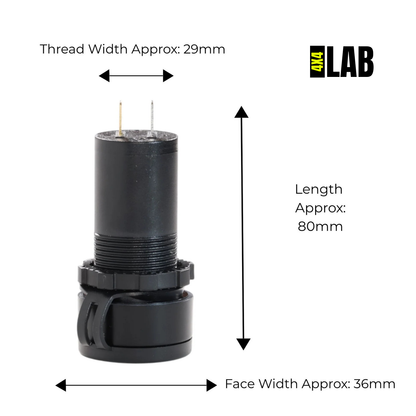 100W Dual USB-C USB-A Charger 12-24v Socket for Starlink Mini