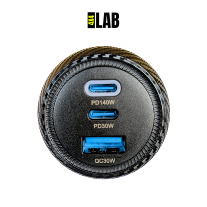 165W USB-C Car Charger – Starlink Mini Ready