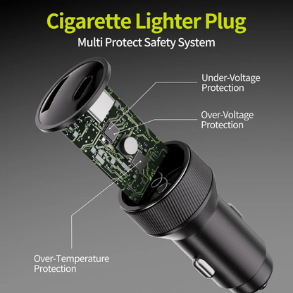 Starlink Mini Dual USB Car Charger with Boosted DC Output
