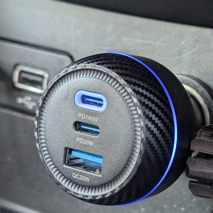 165W USB-C Car Charger – Starlink Mini Ready