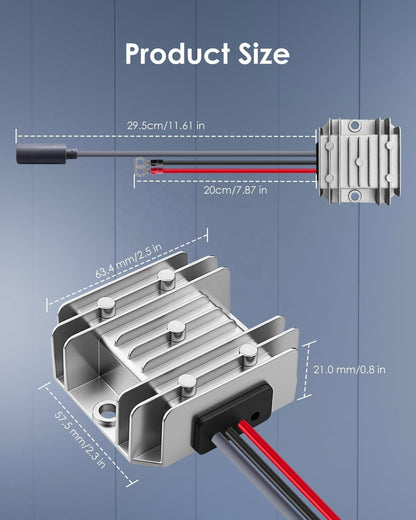 Starlink Mini 12V/24V to 30V/48V DC Power Booster (IP68)